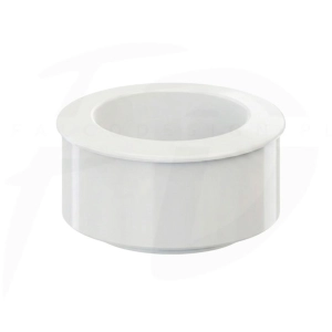 Redukcja rury spustowej PVC 90/63 firmy KROP kolor biały